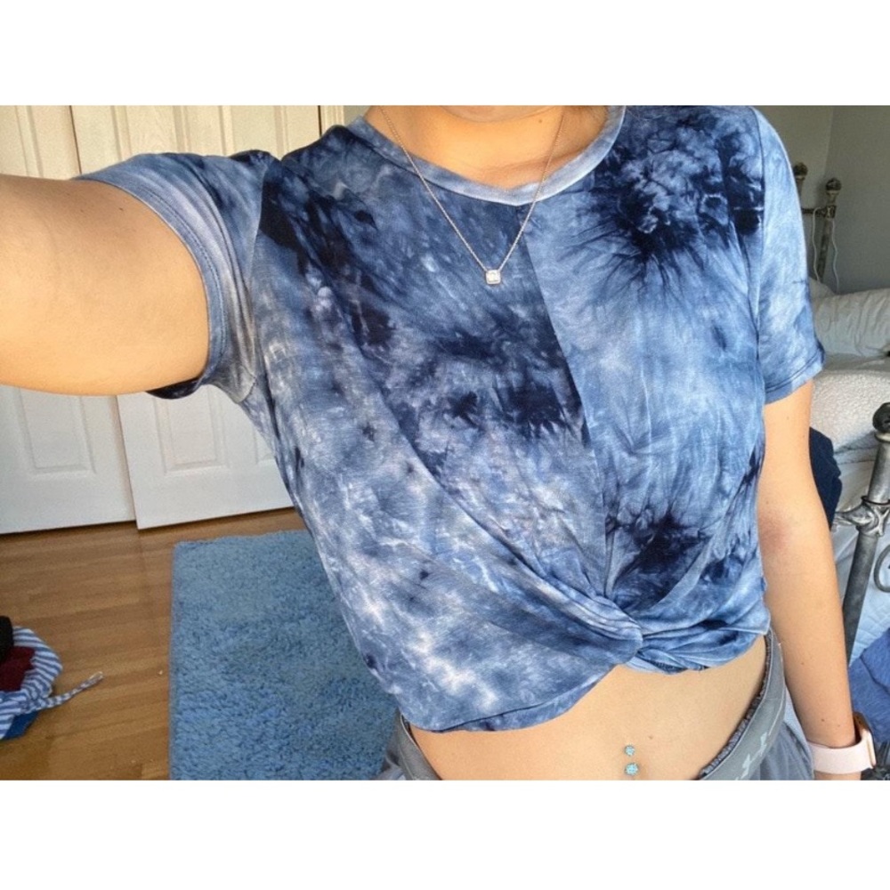 Tie dye crop top